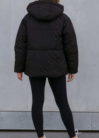 Чорна демісезонна куртка к-039 чорна SoulKiss k-039