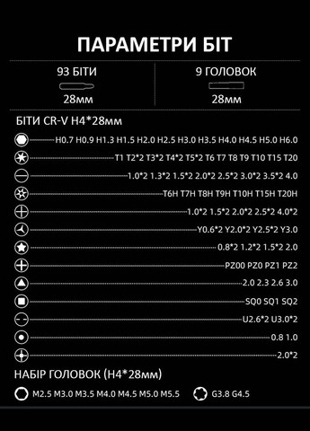 Викрутка акумуляторна SW-80066 / набір 110 в 1 / для точних робіт / Type-C / 350 mAh / в кейсі No Brand (322566970)
