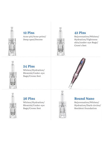 Картридж для дермапена Dr. Pen Ultima 12 голок на засувці байонеті 2.5 мм Прозорий No Brand (341325007)