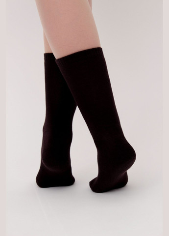 Коричневі шкарпетки жіночі Giulia однотонні (302297524)