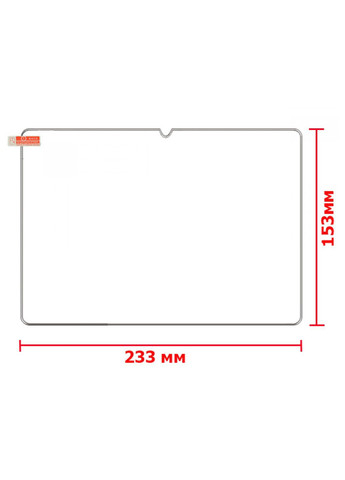 Универсальная защитная пленка 10.1" для планшетов Elit Tab 10 LTE Adronix Універсальна захисна плівка (328446306)