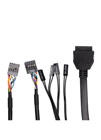 Корпус Credo Plus V510B без БЖ, 1xUSB3.0, 1х USB 2.0, 1xUSB Type-C, 4x120мм ARGB, VGA 310мм, TG Side Panel, ATX, білий 2E Gaming (360393920)