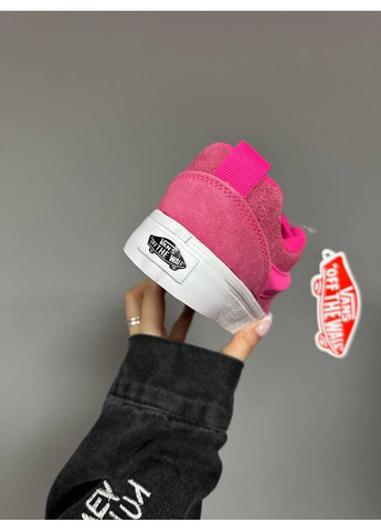 Рожеві Осінні кеди чоловічі vans knu skool acid pink ванс кну скул No Brand