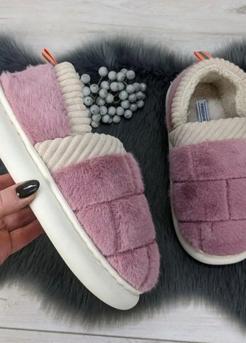 Лиловые домашние тапочки женские нежный уют (1421-) 36-37 Macarena