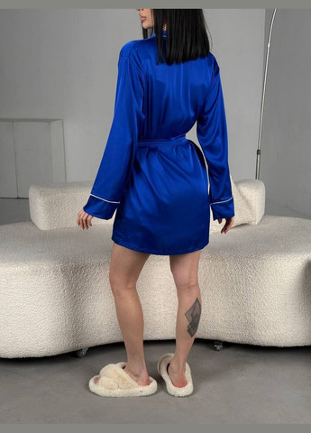 Синяя всесезон пижама женская Україна