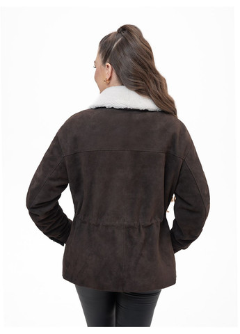 Темно-коричневий демісезонний Пуховик Fabio Monti