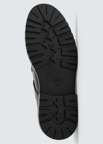 Черные повседневные туфли Zara