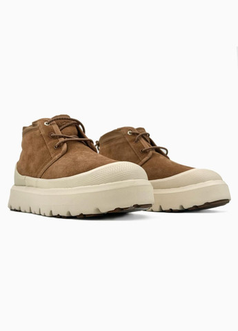 Светло-коричневые угг сапоги зимние замш neumel hybrid black UGG