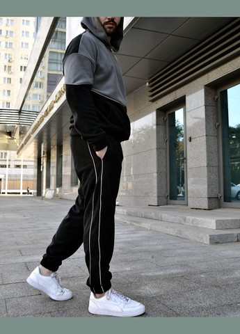 Костюм мужской с толстовкой и светоотражающим кантом Seventy.Eight (302879420)