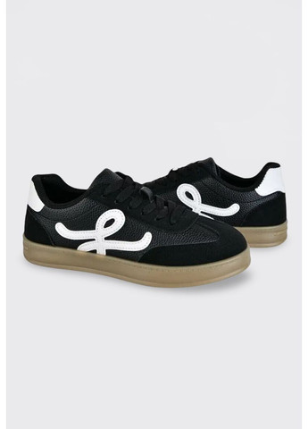 Чорні жіночі кеди чорні демісезонні (234-49) Метелик