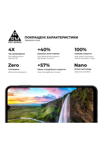 Защитное стекло Pro для Samsung A24 4G (A245) (ARM66209) ArmorStandart (263684043)