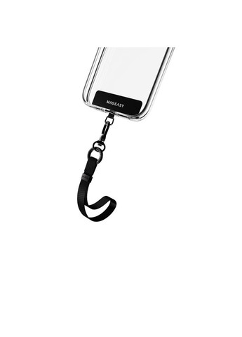 Ремінець 2-in-1 Utility Strap+Strap Card 20mm чорний для iPhone (MPHIPH218BK23) SwitchEasy (358894580)