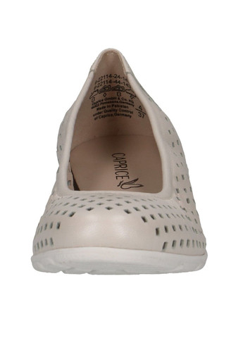 Жіночі балетки Caprice | бежеві натуральна шкіра (317168995)