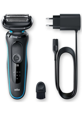 Електробритва чоловіча Series 5 51-B1000s Black/blue UA Braun (365748993)
