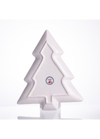 Блюдо для закусок Christmas фарфоровое фигурное 29* 24* 2 см Yiwu (368876248)