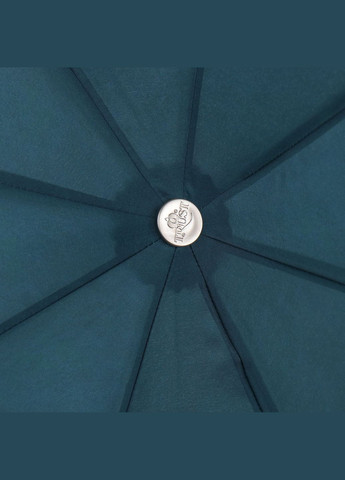 Бирюзовый крепкий женский зонтик антиветер Trust средний система антиветер (328904192)