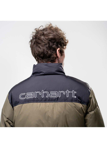 Оливкова демісезонна куртка Carhartt
