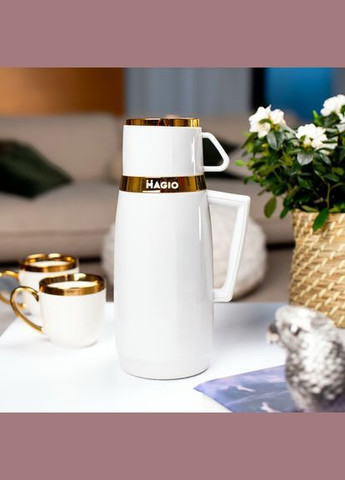 Термос MG-1050W со стеклянной колбой, Хороший небольшой термос, для питьевой воды. Цвет: Magio (364665739)