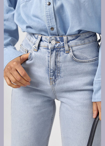 Джинсы Straight прямого кроя с необработанным низом Lurex - (319311903)