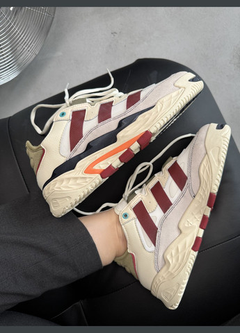 Кроссовки женские и мужские Adidas Niteball beige | Адидас Найтбол бежевые No Brand бежевые демисезоны (316091113)