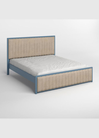 Двоспальне дерев'яне ліжко Відень (S7010R90B)/Аляска 23 (Бежевий) 140х200 см (MBG-11024) Mebigrand (368278728)