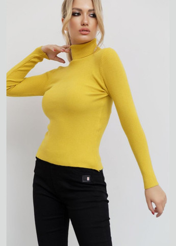 Стильный женский гольф в рубчик 204R001 Ager Водолазка (316431018)