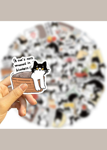 Набор виниловых наклеек " Котики" #11 No Brand (359447616)