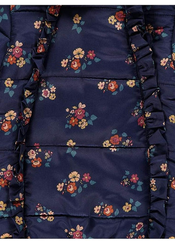 Комбінована демісезонна кобінезон зимовий navy floral snowsuit George 6008~01