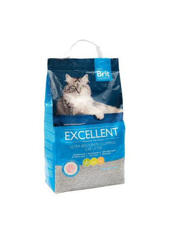 Наполнитель для кошачьего туалета Excellent бентонитовый, 5 кг Brit Fresh (324625381)