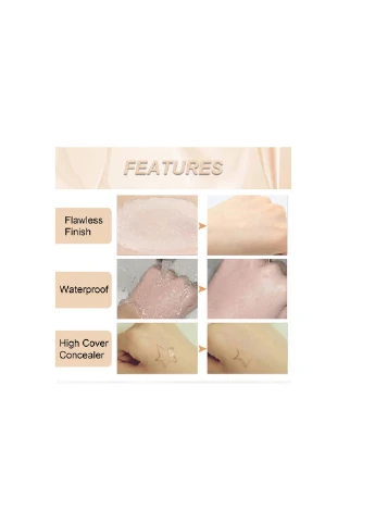 Тональний засіб Colour-Changing Liquid Foundation SPF 15, Amazon, Німеччина No Brand (391353973)