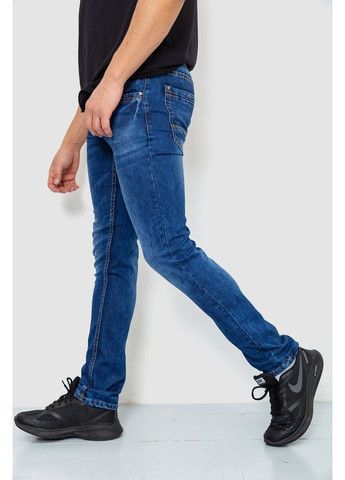 Синие демисезонные прямые джинсы мужские, 243r4032 Ager