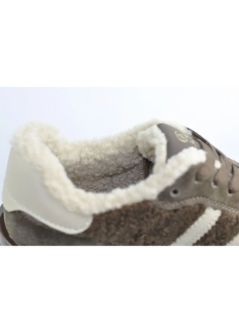 Зимние кроссовки ALLSY коричневые зима (360392626)