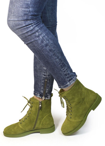 Осенние ботинки тимберленды It-Girl из натуральной замши