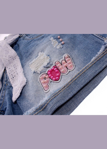 Шорти Джинсові JT 2001 Блакитний Breeze (306546684)