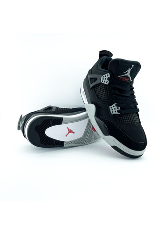 Кросівки жіночі і чоловічі Nike Air Jordan 4 Se black canvas | Найк Аір Джордан 4 чорні No Brand чорні всесезони (314794828)