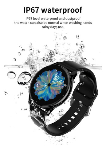 Смартгодинник з фітнес-трекером водонепроникні IP67 з двома ремінцями Smart Watch (293516591)