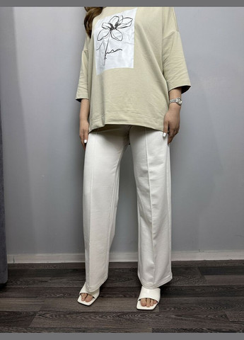 Жіночий брючний з принтом MKAS2-1 Modna KAZKA (336932057)