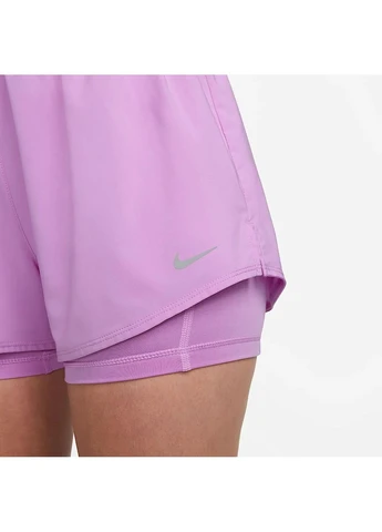 Шорты женские One Dri-Fit High-Rise 3In 2In1 Short Violet Nike (382249438)