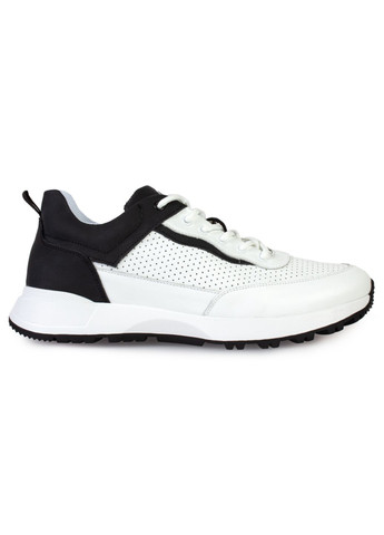 Белые демисезонные кроссовки мужские бренда 9200471_(1) ModaMilano