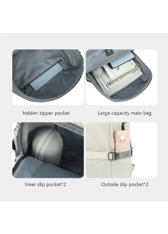 Рюкзак Tigernu 15" Черный Твил 40x29x13 см 650 г No Brand T-B9511 (401167254)
