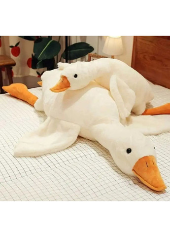 70 см М'яка плюшева іграшка подушка обіймашка Гусь, Гусь-обіймусь Tras (370622683)