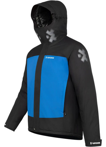 Комбинированная демисезонная куртка viking fishing yeti 150g 6k black/blue No Brand