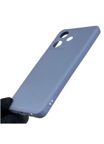 Чохол для Hot 30 з квадратними гранями із захистом камери на інфінікс хот 30 блакитний Infinix (366022287)