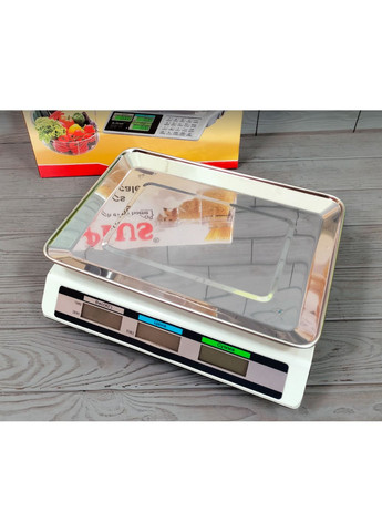 Ваги торгівельні електронні з акумулятором та дисплеєм до 50кг SC-1645 А-Плюс (350348981)