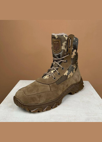 Демисезонные Мужские Тактические Берцы. 36-50р Койот. Теплые и удобные! MBDM-1016 No Brand (301138821)