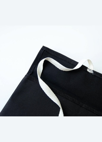 Текстильный -мешок для упаковки 19х17 см черный, подарочный -мешочек саржа светлая лента No Brand конверт (336550666)