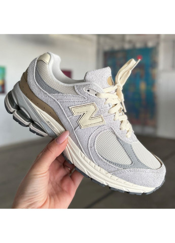 Бежеві Осінні кросівки чоловічі new balance 2002r beige нью беланс 2002r No Brand