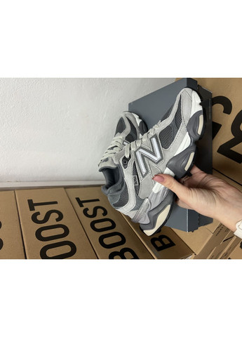 Сірі Осінні кросівки чоловічі new balance 9060 x joe freshgoods dark grey нью беланс 9060 No Brand