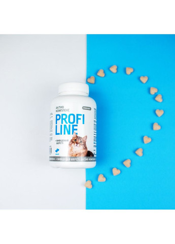 Вітаміни для котів АКТИВ комплекс та виведення шерсті 180 таб ProVET (355255505)