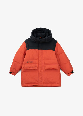 Терракотовая зимняя куртка для мальчика 88a05 134 см терракотовый shop (2000990605085) XZKAMI